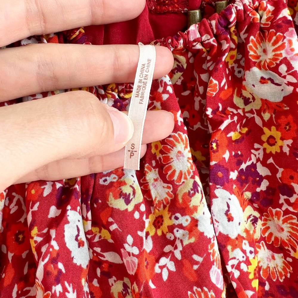 Urban Outfitters Floral Print Festival Top - Picture 7 of 9